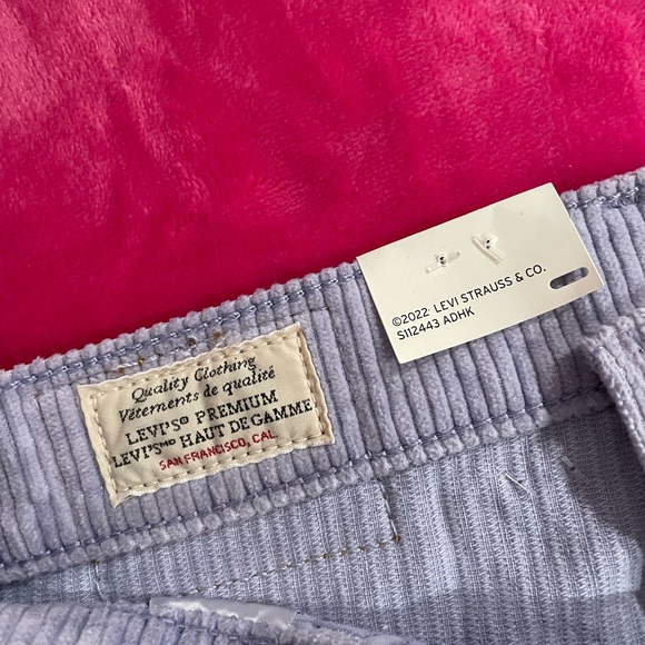 NWT LEVIS Light Purple Skirt - Picture 3 of 6